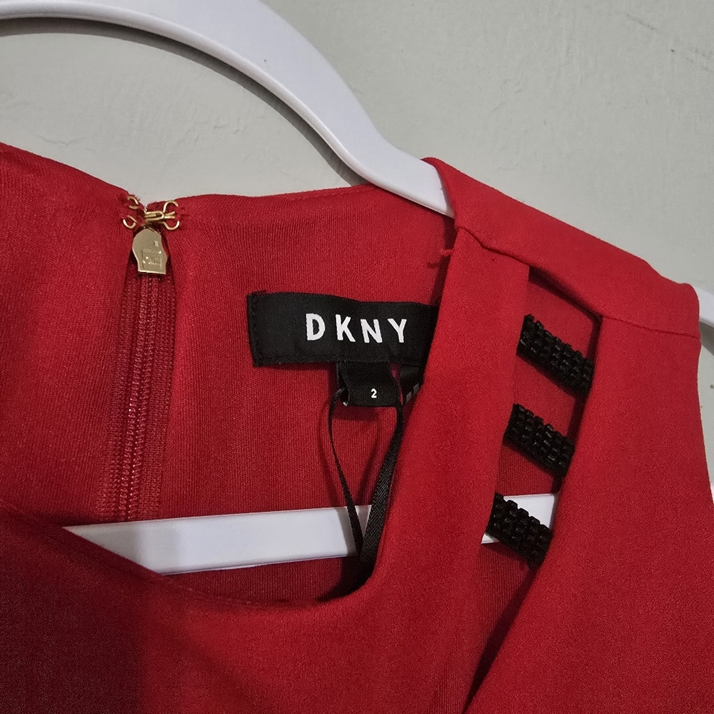 DKNY Red‎ Womens Dress - Picture 5 of 7
